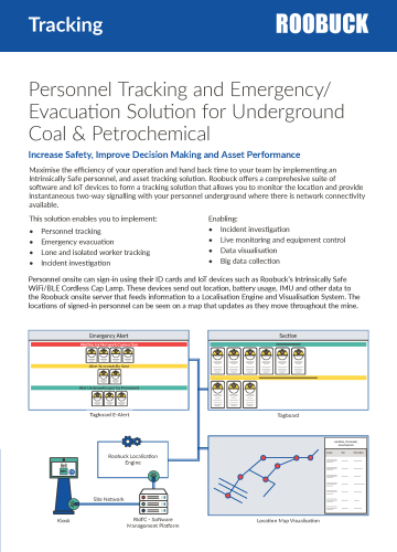 2. Personnel Tracking and Emergency Evacuation Solution for Underground Coal & Petrochemical_1