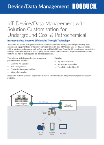 4. IoT Device Data Management with Solution Customisation for Underground Coal & Petrochemical_1