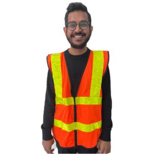 RLVA20 Hi-Vis LED Safety Vest - VicRoad Style