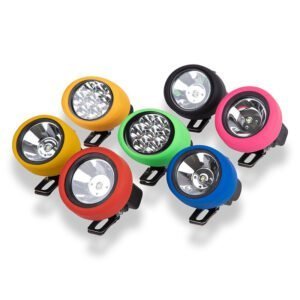 Roobuck colour rubber ring on lamp