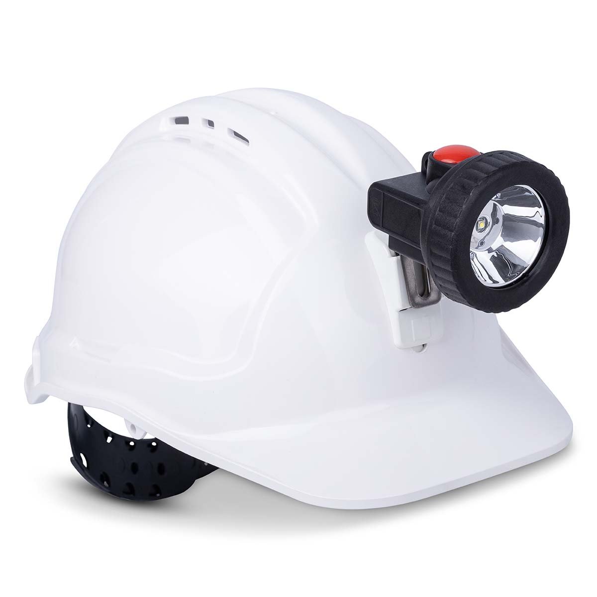 Roobuck-RN3U-Cordless-Cap-Lamp-on-Helmet Roobuck RN3U Cordless Cap Lamp for Hardrock Mines